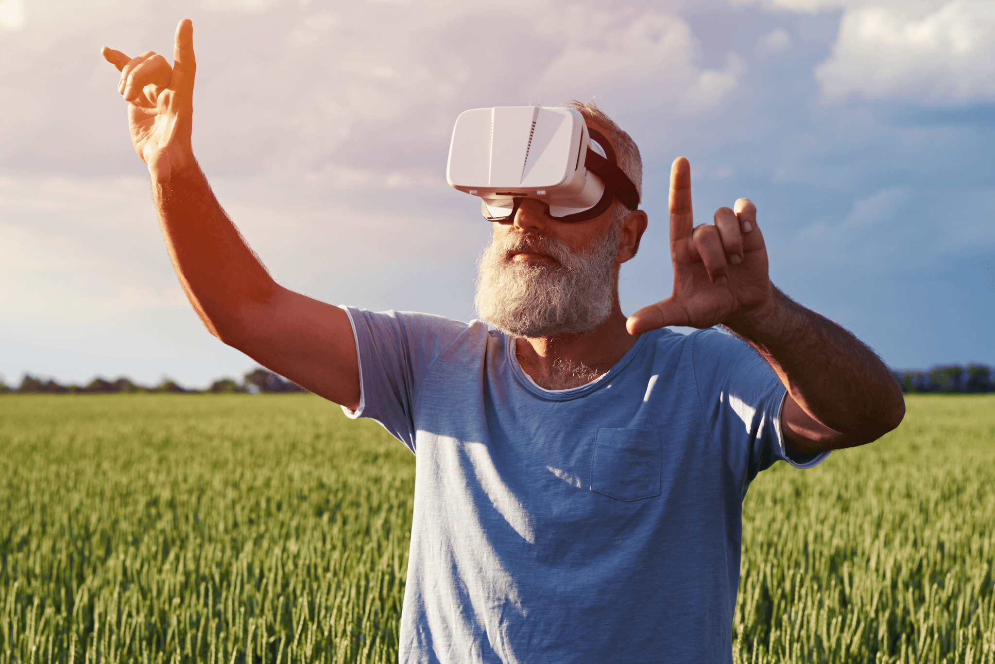 baby boomer VR goggles tech tips