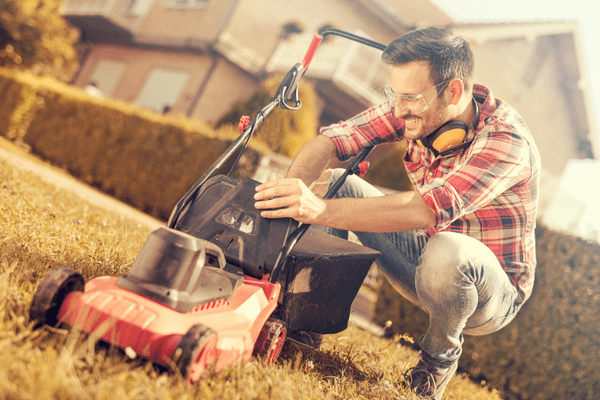 hearing loss protection during yardwork