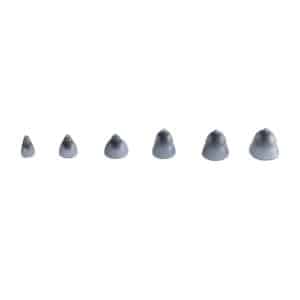 Smokey Grey Closed and Double Clara Domes - Small, Medium, Large