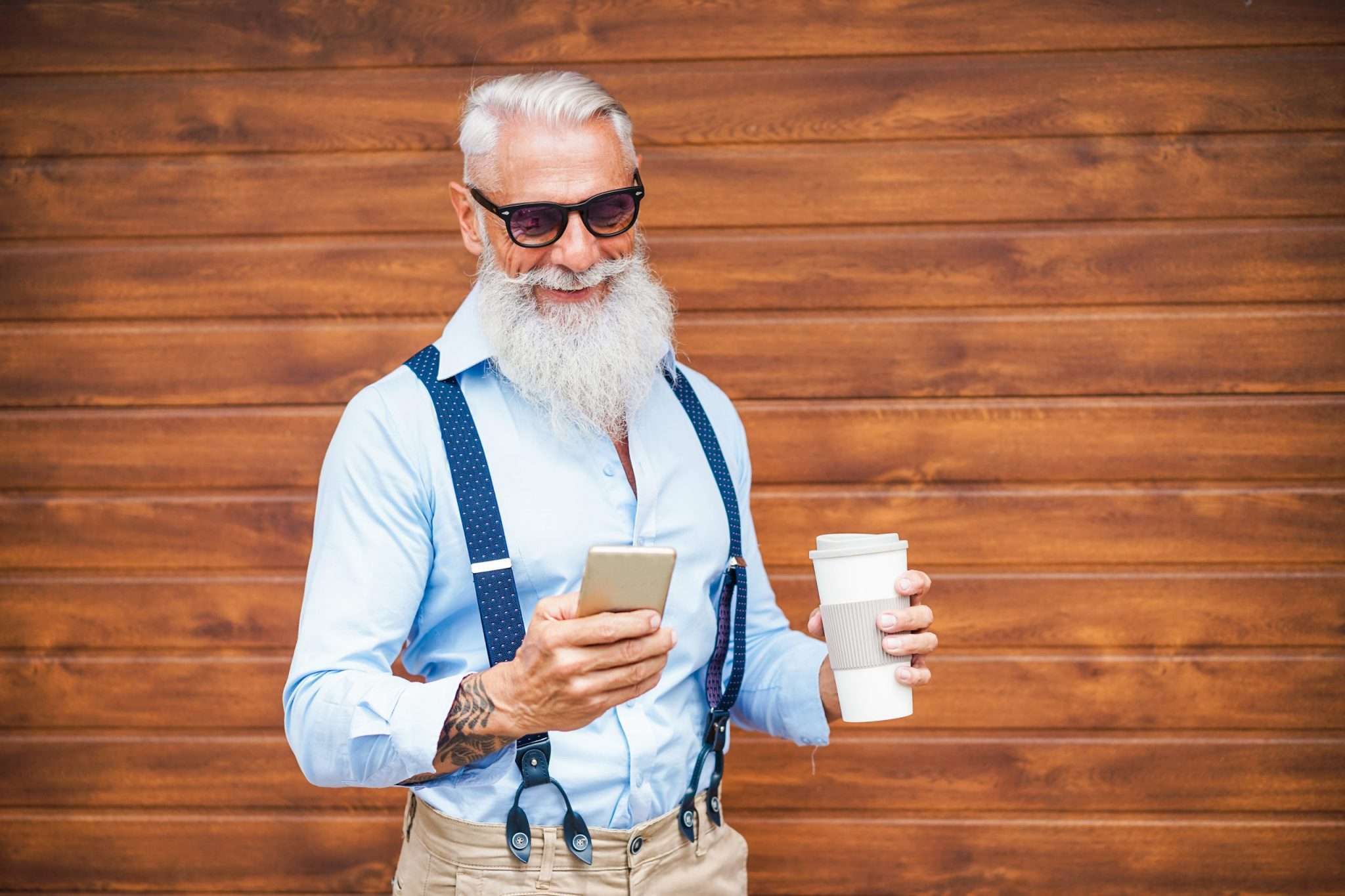 Man with coffee